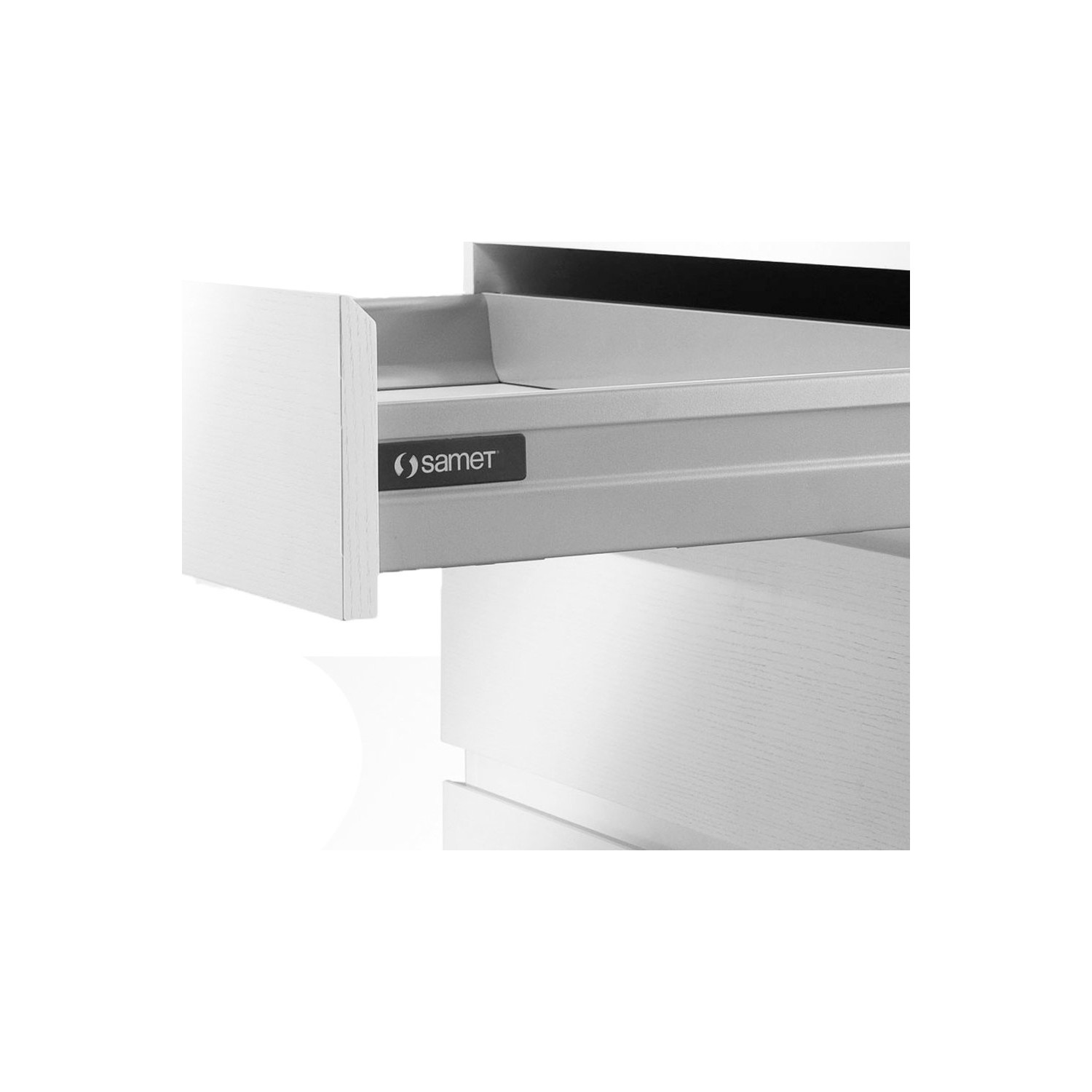 Samet Samet Smart Box 40 Cm Bordürsüz Gri Çekmece Fiyatı