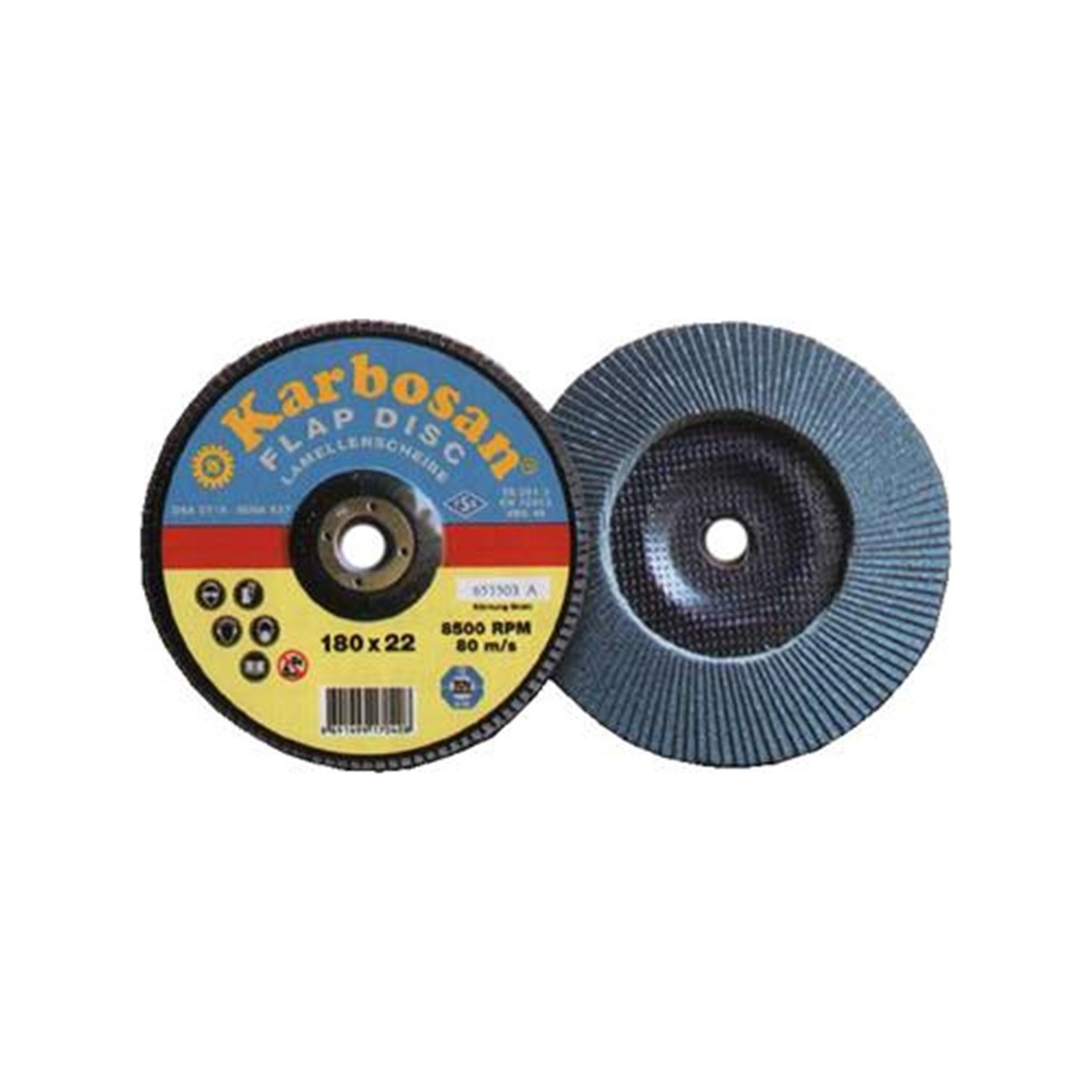 Karbosan Flap Zımpara Diski 180 mm Fiyatı Taksit Seçenekleri