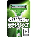 Gillette Mach3 Sensitive 4'lü Yedek Tıraş Bıçağı