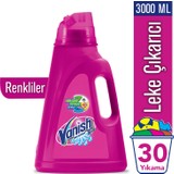 Vanish Kosla Oxi Action Sıvı Leke Çıkarıcı 3000 ml Renkliler İçin