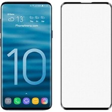 Kılıfist Samsung Galaxy S10E 6D Tam Kapatan Esnek Nano Cam Ekran Koruyucu Siyah