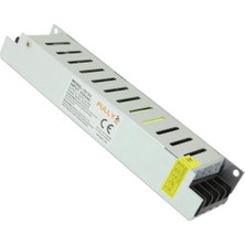Powermaster  12V-10A Slim Kasa Metal Adaptör (187X46X37)