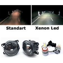 Kaliteplus Dacia Logan Mcv 2011 Model Beyaz LED Xenon Sis Farı Seti