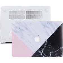 McStorey Macbook Pro Kılıf 13 inç Mermer09 (Eski HDMI'lı Model 2012-2015) A1425 A1502 ile Uyumlu