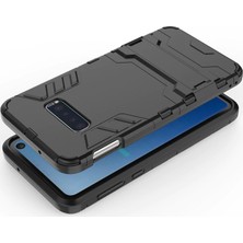 Microcase Samsung Galaxy S10E Alfa Serisi Armor Standlı Koruma Kılıf - Siyah