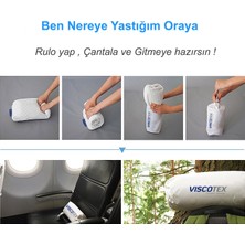 Viscotex Seyahat Yastığı 40x25x10 cm / Travel Pillow