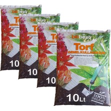 Bitbest Bitki ve Saksı Toprağı Torfu 4'lü 40 lt 1105-11