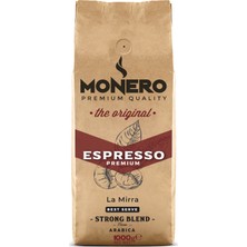 Monero Espresso La Mirra Çekirdek Kahve 1000 gr.
