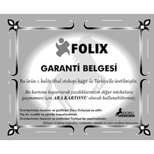 Folix Tediye Makbuzu 2-50 2 nüsha 14x20 cm Otokopili 6 ADET