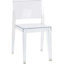 Papatya Gyza Sandalye Transparan Şeffaf