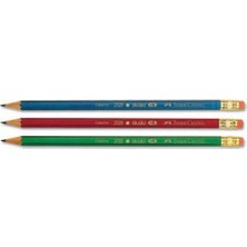 Faber-Castell Silgili Kurşun Kalem Seti 3 Parça Mavi Kırmızı Yeşil Renklerde