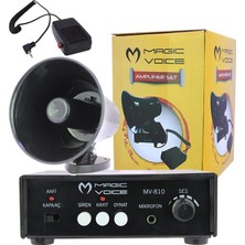 Magicvoice Mv-800 Pazarcı Anfi Seti Mıknatıslı