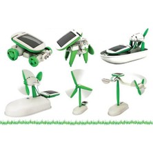 Anka Güneş Enerjili Robot Oluşturma Seti 6 İn 1 Solar Kit
