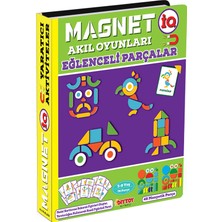 Diytoy Manyetik Eğlenceli Parçalar 76 Parça