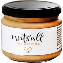 Nuts'All Sade Yer Fıstığı Ezmesi 280 gr