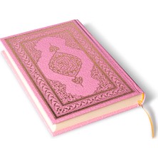 Kuranı Kerim Orta Boy 2 Renk Pembe Kapak