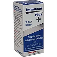 İmmucan Plus Sıvı Takviye Edici Gıda 20 ml Damla
