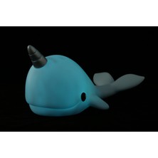 Dhınk Narwhal Mavi Gece Lambası