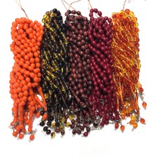 Haremhac 50 Adet 33'lü Akrilik Tesbih - 8 mm