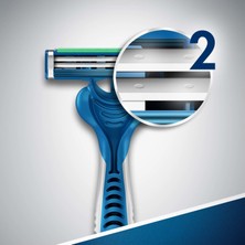 Gillette Blue2 Milli Takım Özel Paketi 4'lü Tıraş Bıçağı + 200 ml Tıraş Köpüğü