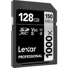 Lexar 128GB Professional 1000X UHS-Iİ SDXC