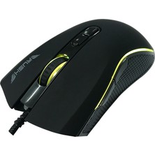 Rush Gallop RM44 12800 DPI RGB Makrolu Pro Gaming Oyuncu Mouse