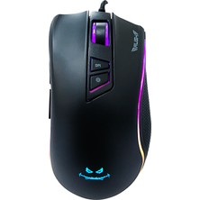 Rush Assault RM85 10000DPI RGB Işıklı Makrolu Gaming Oyuncu Mouse