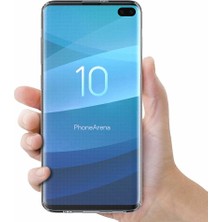 Microsonic Samsung Galaxy S10 Plus Kılıf 6 Tarafı Tam Full Koruma 360 Clear Soft Şeffaf