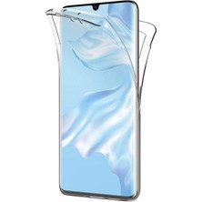 Microsonic Huawei P30 Pro Kılıf 6 Tarafı Tam Full Koruma 360 Clear Soft Şeffaf