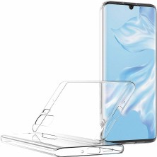 Microsonic Huawei P30 Pro Kılıf 6 Tarafı Tam Full Koruma 360 Clear Soft Şeffaf