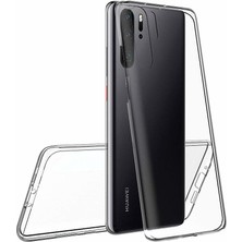 Microsonic Huawei P30 Pro Kılıf 6 Tarafı Tam Full Koruma 360 Clear Soft Şeffaf