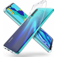 Microsonic Huawei P30 Kılıf Transparent Soft Beyaz