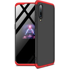 Microsonic Xiaomi Mi 9 Se Kılıf Double Dip 360 Protective Siyah Kırmızı