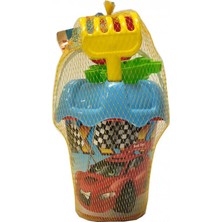BestToys Resimli Küçük Boy Aksesuarlı Boş Kum Kovası