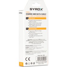 Syrox 2 Mah Type-C Kablo