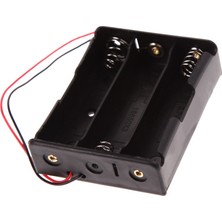 Pst Üçlü 3 Lü 18650 Pil Yuvası Kablolu Tutucu 11.1V Pil Yuvası