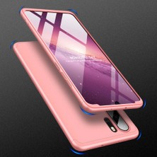 Microsonic Huawei P30 Pro Kılıf Double Dip 360 Protective Rose Gold