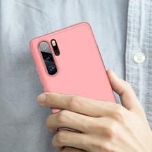 Microsonic Huawei P30 Pro Kılıf Double Dip 360 Protective Rose Gold