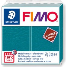 Staedtler Fimo Leather Effect Modelleme Kili 57Gr - Lagoon