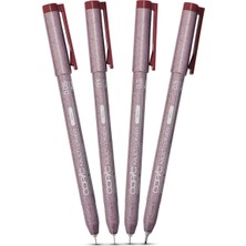 Copic Multiliner Wine Classic Set - 4 Farklı Derece