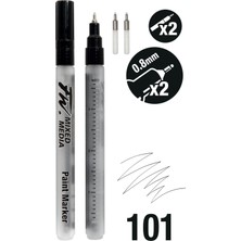 Daler Rowney Daler Rowney Doldurulabilir Boş Kalem Seti 0.8Mm