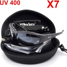 Schulzz Daisy X7 UV400 Polarize Değişebilir 4 Lensli Motorsiklet Gözlüğü