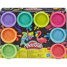 Play-Doh 8'li Hamur Seti - Neon Renkler - E5044