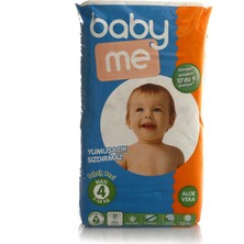 Baby&Me Aloe Vera Maxi 4 Numara Bebek Bezi 7 - 14 kg 50 Adet