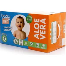 Baby Me Aloe Vera Maxi 4 Numara Bebek Bezi 7 - 14 Kg 100 Adet