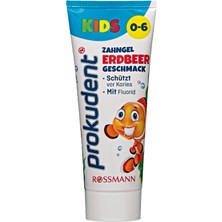 Prokudent Kids 0-6 Yaş Çürüklere Karşı Güçlü  Diş Macunu 75 ml
