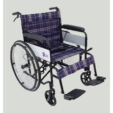 Golfi G099 Refakatçi Frenli Tekerlekli Sandalye Ekonomik Frenli