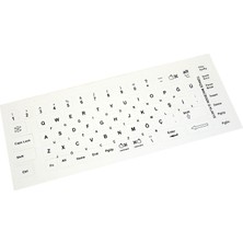 Notebookuzman Apple Mac Imac Türkçe Beyaz Klavye Sticker