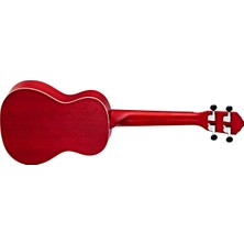 Ortega Rufire RUFIRE Concert Ukulele (Red Satin)