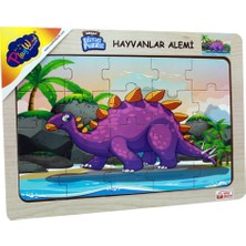 Playwood Ahşap Eğitici Puzzle / Hayvanlar Alemi